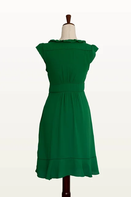 Photo 3 of the green dress.